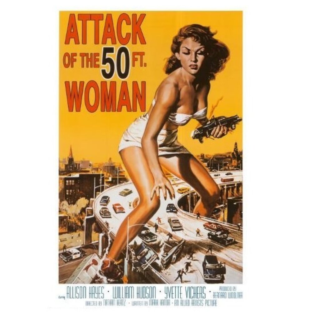 Attack Of The 50 Foot Woman Poster  166